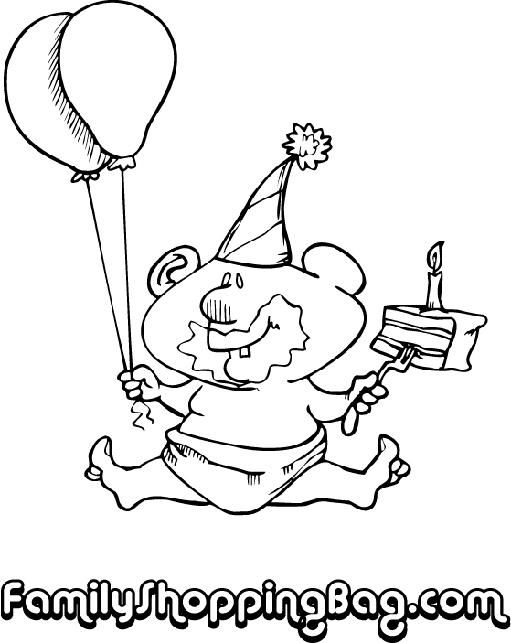 Baby Balloons & Cake