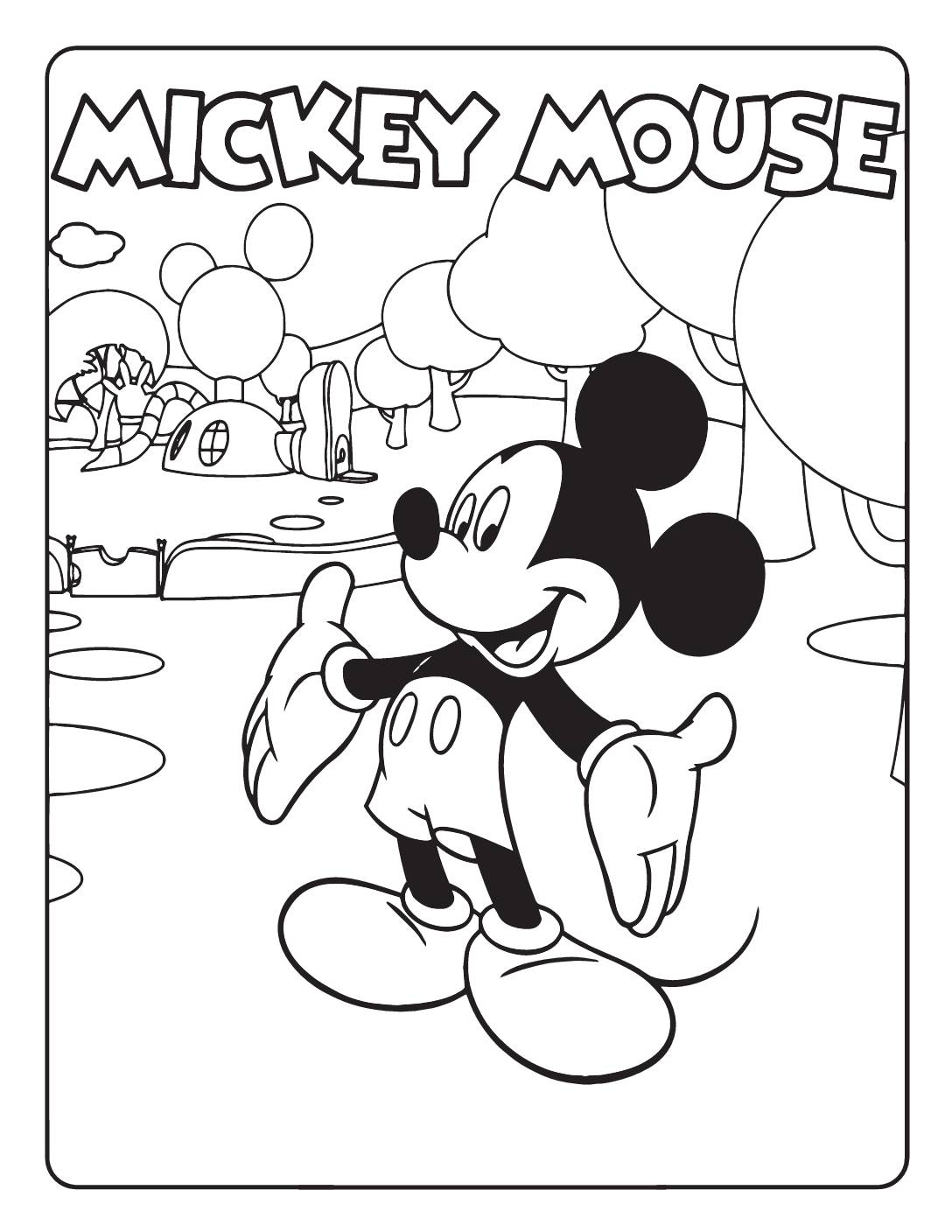 daisy duck and minnie mouse coloring pages