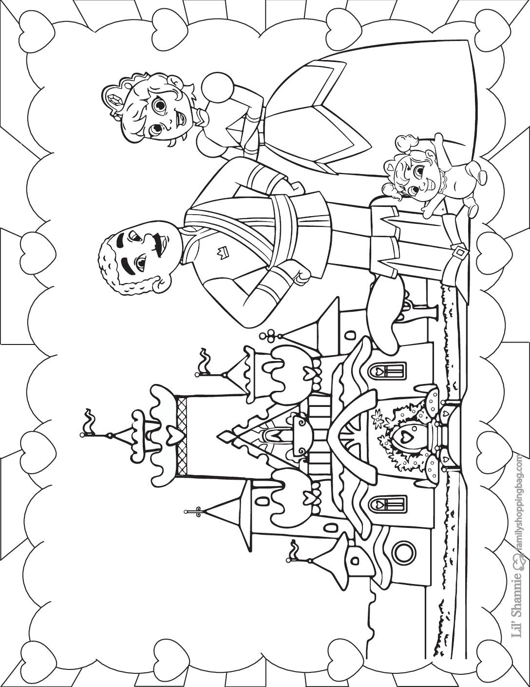 Coloring Page 2 Nella Knight Coloring Pages
