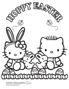 Coloring Page 2 Easter