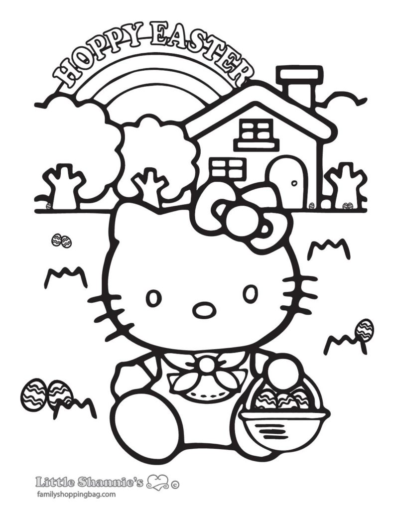 Coloring Page 2 Easter