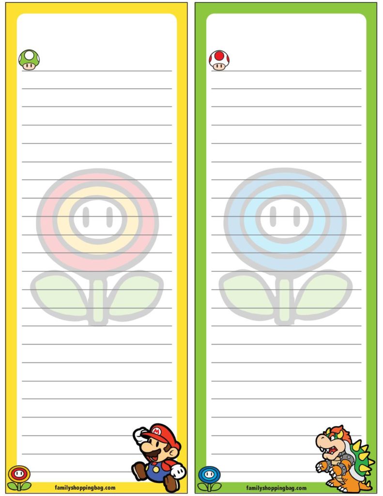 Mario | Free Printables