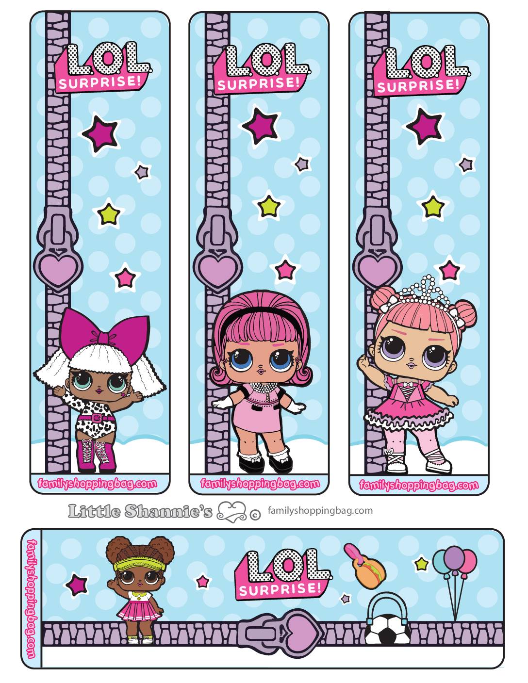 Lol Surprise Dolls Food Labels Printable Lol Surprise Dolls Party Food 