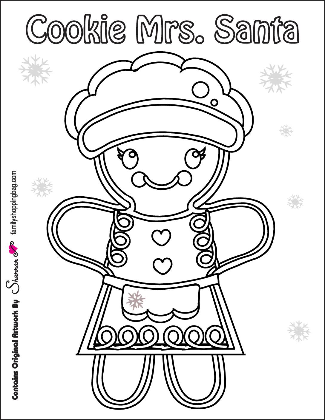 coloring Page 5 Christmas Coloring Pages