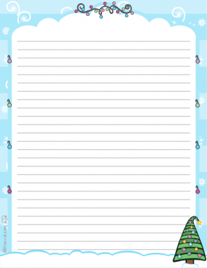 Christmas Gnome Stationery