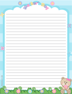 Free Printable Stationery | Lil Shannie.com