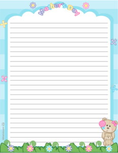 Stationery Beary Fun Mother’s Day